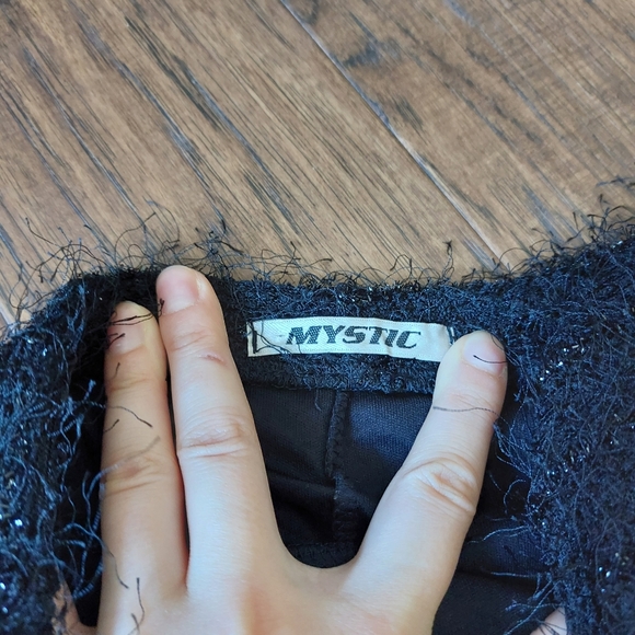 MYSTIC - strapless feather sweetheart top - Picture 4 of 7